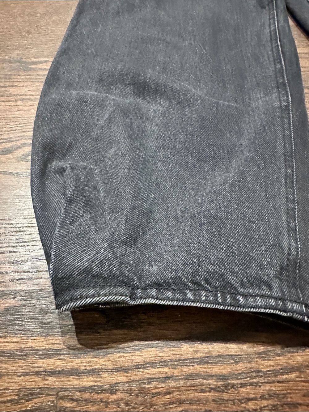 Tibi Black Relaxed Jeans - Picture 5 of 9